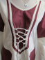 Preview: Ladies Medieval Dress Nature/Burgundy
